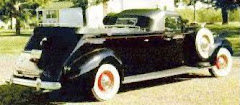 1938 Packard Flower Car ~