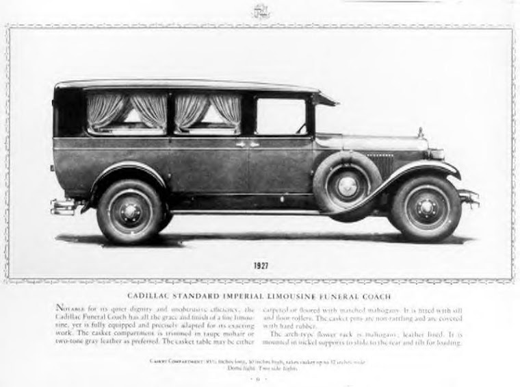 1927 Cadillac Hearse ~