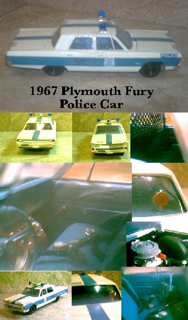 1967 Plymouth Fury Police Car ~