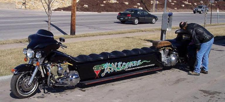 Stretch limo for that rich biker