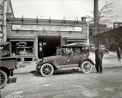 Washington, D.C., 1925. Northeast Auto Exchange, H Street