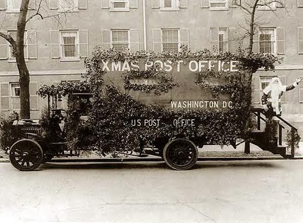 Christmas Post Office. 1921