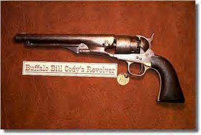 Buffalo Bill Cody's black powder revolver