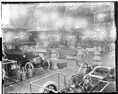 Auto show. Chicago. 1914