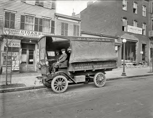 Washington, D.C., 1920. O.J. DeMoll Co., Autocar truck