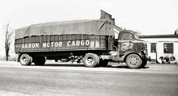 Akron Motor Cargo Co. Truck 1930s