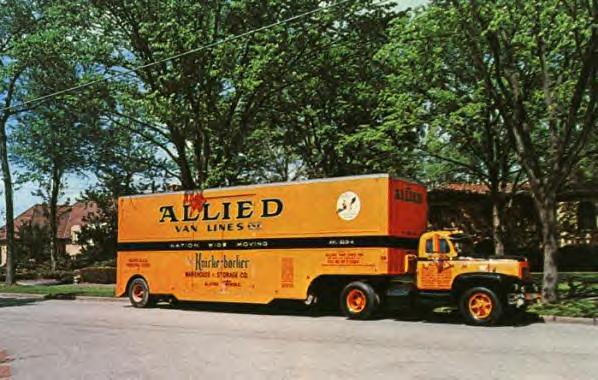 Allied Van Lines Truck 1962