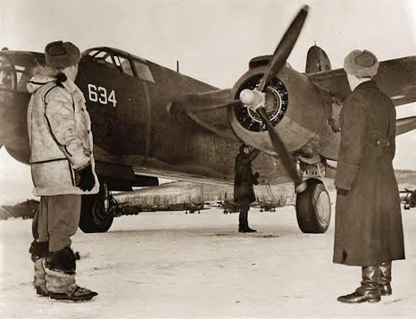 A-20 Attack Plane, Nome, Alaska, 1943