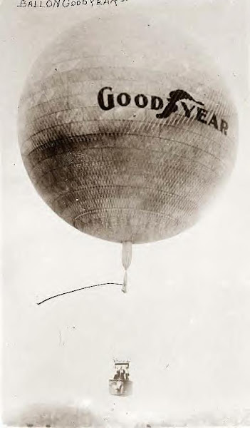Goodyear balloon. Undated