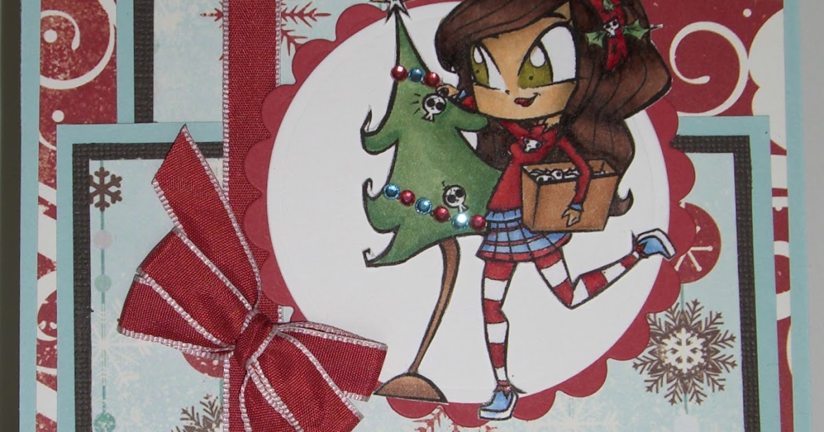 Stampin Twilight Mom Emo Christmas Card