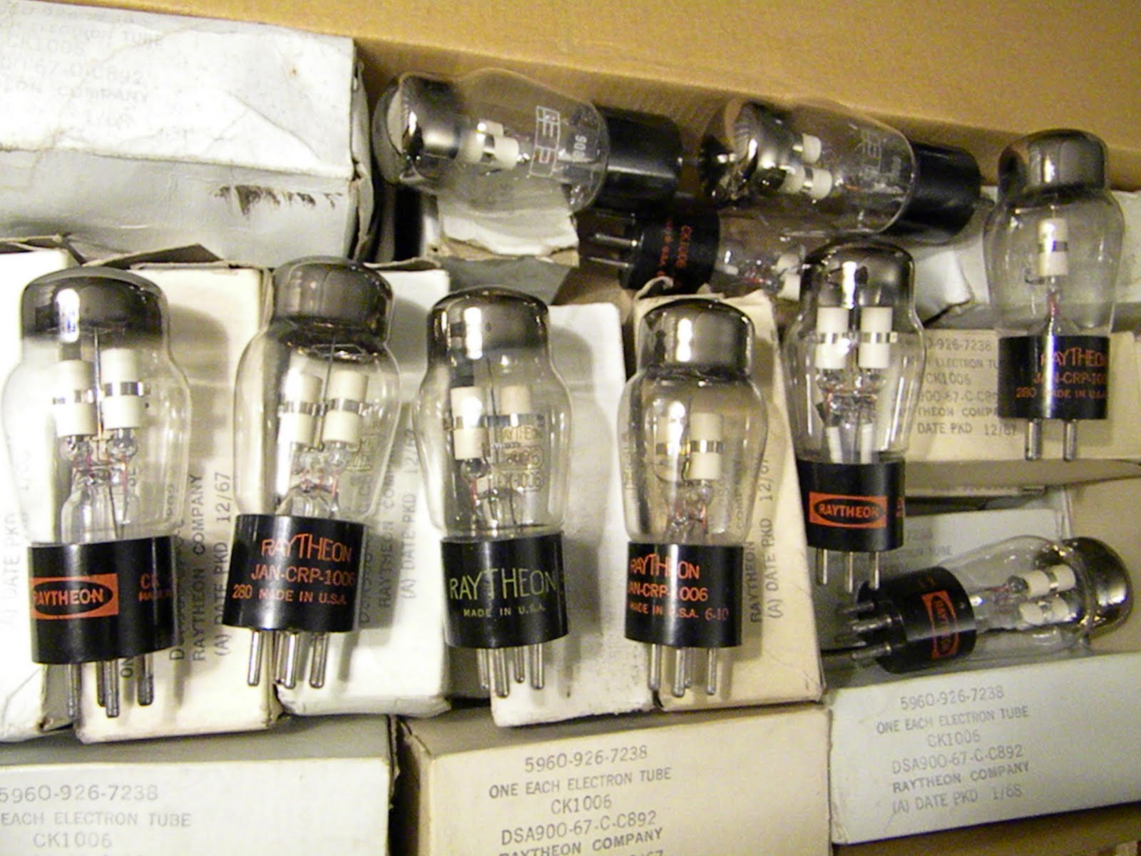 NOS Tube Store: Raytheon CK1006/CRP1006