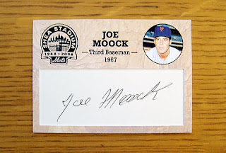 The Amazing Shea Stadium Autograph Project: #109) JOE MOOCK