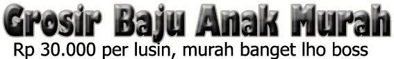 Grosir Baju Anak 30000 per lusin - LatifahGrosir