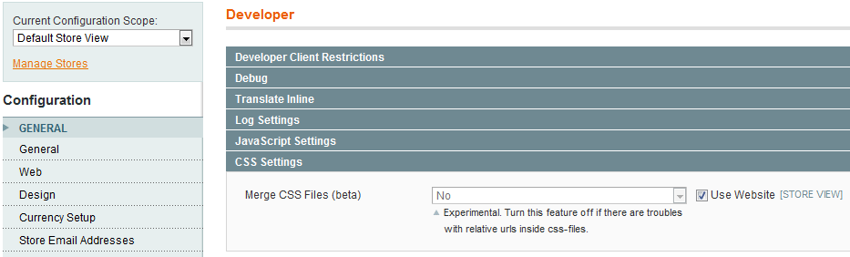Magento Blog: How to merge all css files in magneto