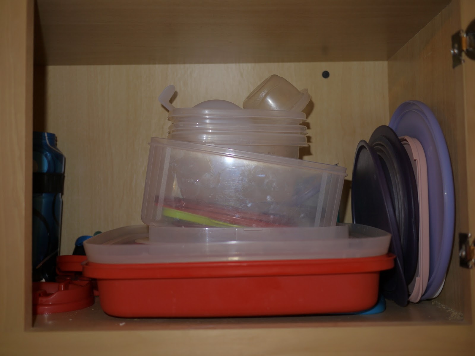 Pembroke Lane: Organizing: Day 3 The Dreaded Tupperware Cabinet