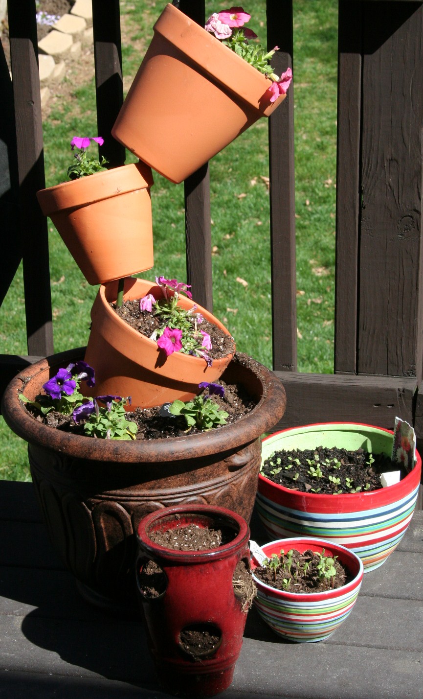 How To Make A Tipsy Flower Pot