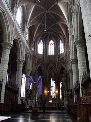 inside the church