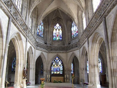 inside the Saint-Jean Church