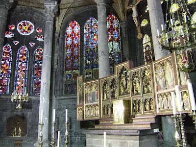 inside the church