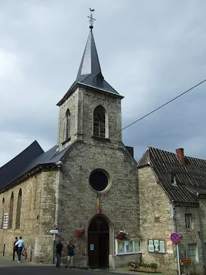 church in Durbuy in Belgium