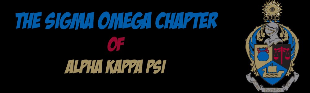 Sigma Omega Chapter of Alpha Kappa Psi Fraternity Incorporated