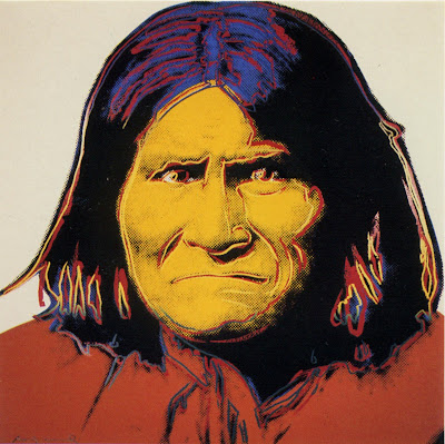 'Cowboys and Indians: Geronimo' by Andy Warhol (1986) in ...