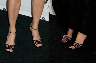 Mismos Zapatos Claudia Schiffer y Mia mujer de Patrick Demarchelier