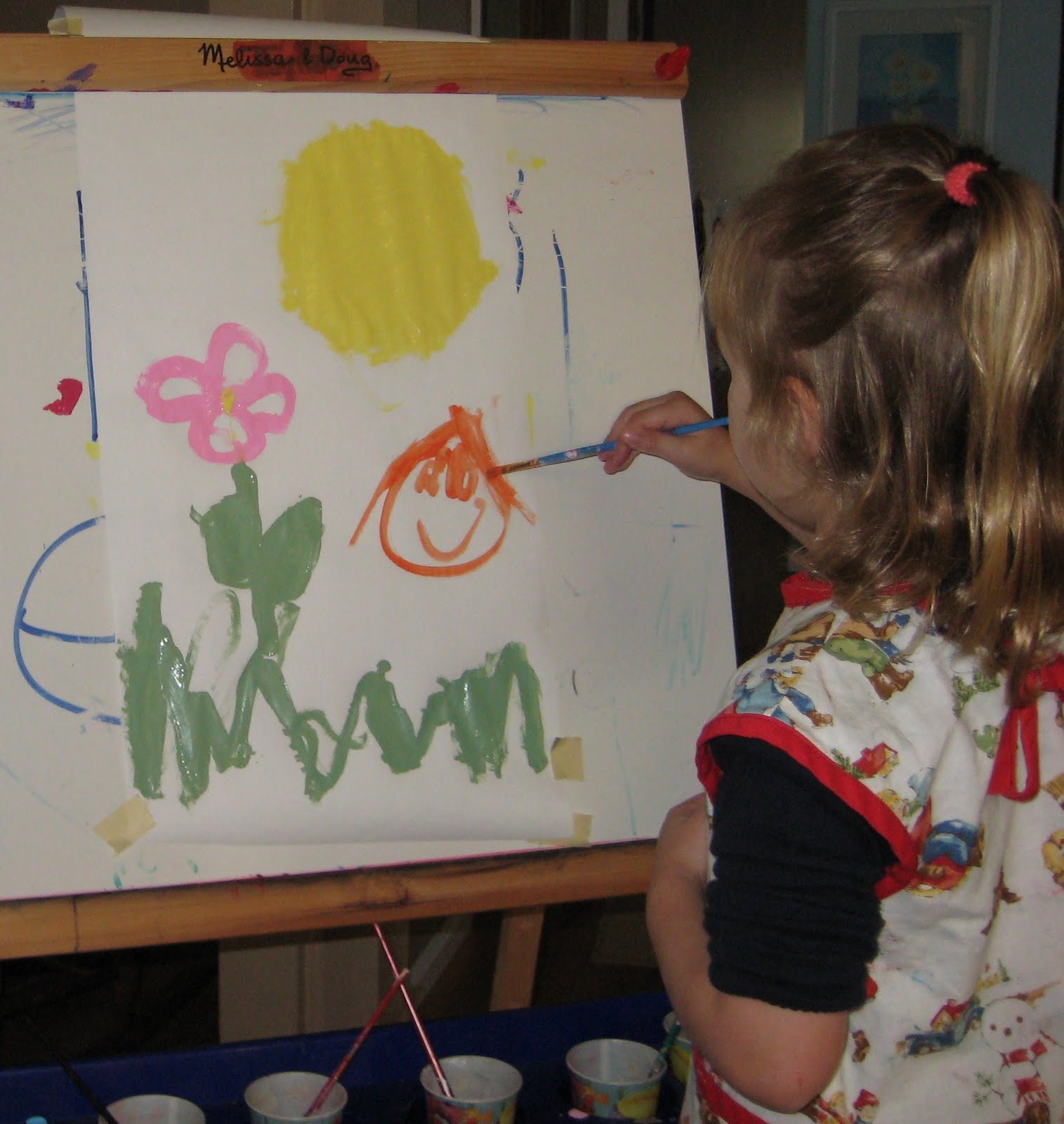 Grandma Grandma painting day