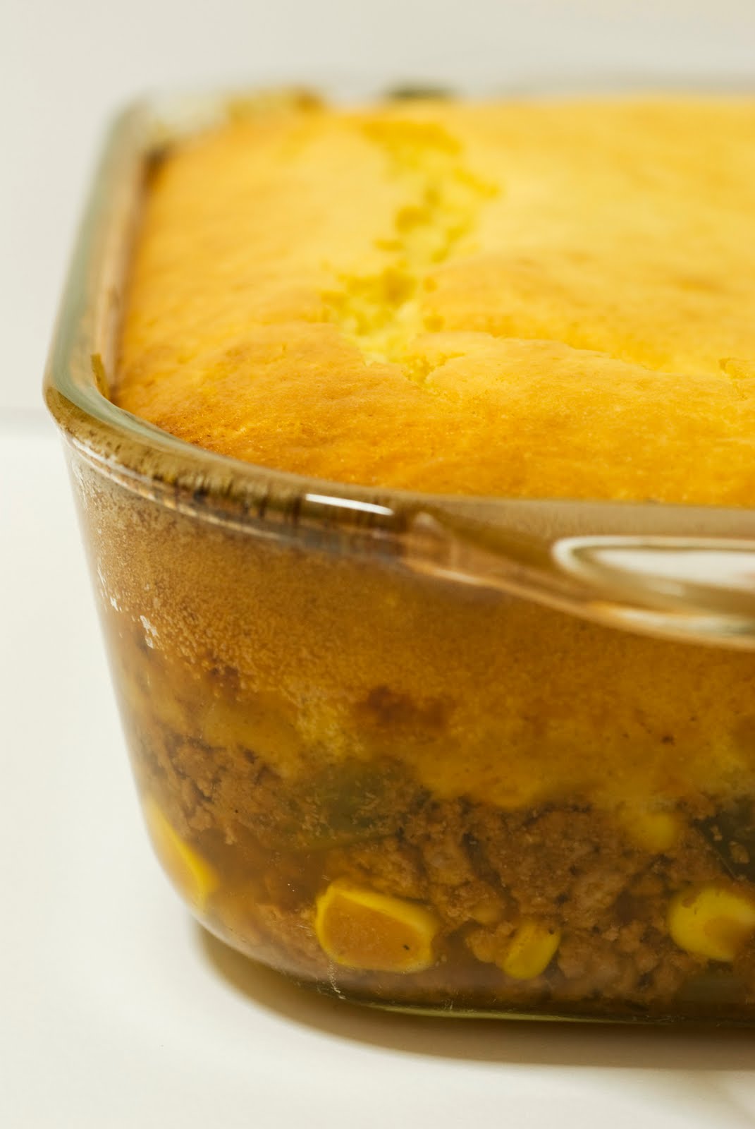 Beef & Cornbread Casserole The Baker in Me Bake, Baking, Baked.