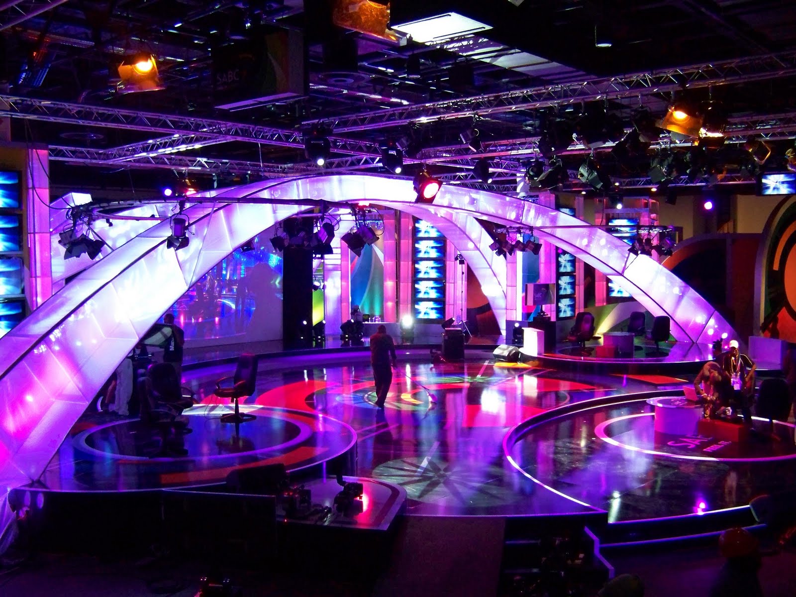 TV with Thinus INTERVIEW. The SABC Broadcast Centre 