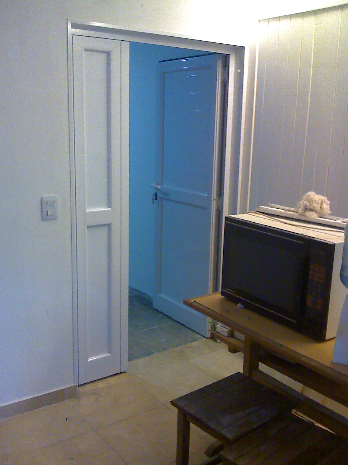 HIS-cerramientos: Puerta doble contacto.