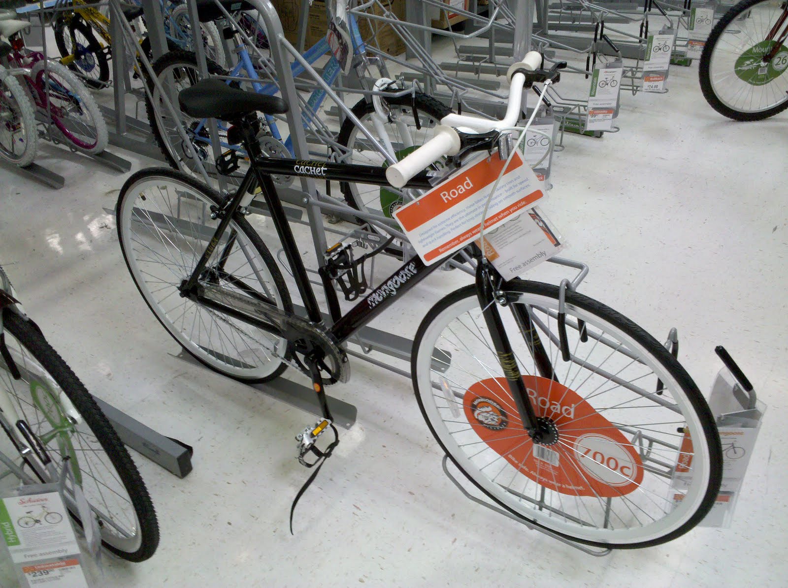 Big Black Walmart the Local Bike Shop?