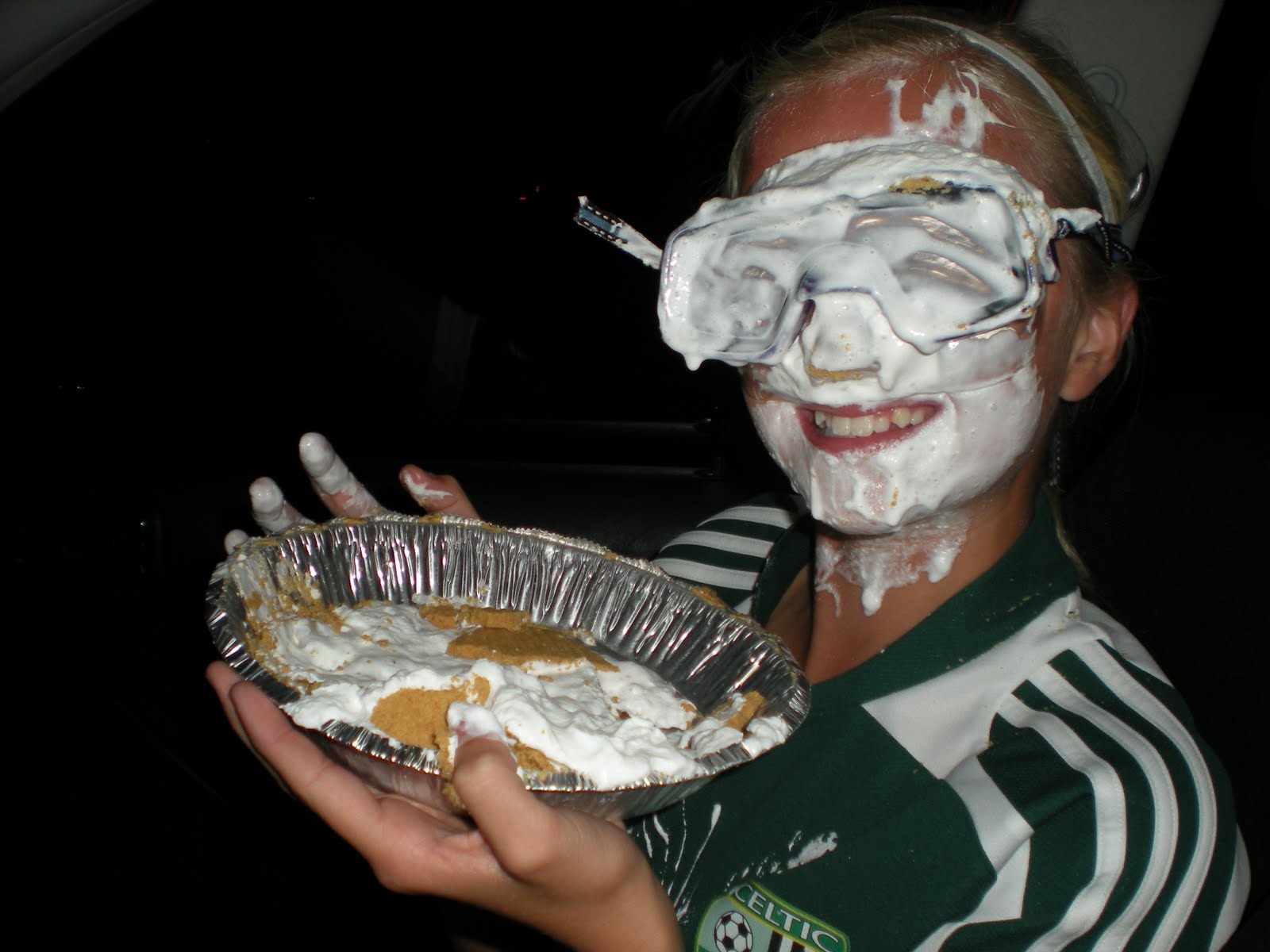 Brian Family Pie in the face