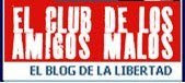 Logo para anunciar El club de los amigos malos en webs y blogs