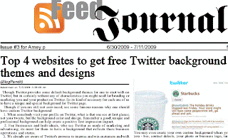 Feedjournal download pdf newspaper version of your blog or site