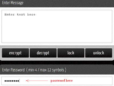 crypo process to encode decode plain text message BlogPandit