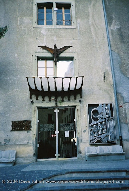 HR Giger Museum  Gruyeres  June 17th 2004