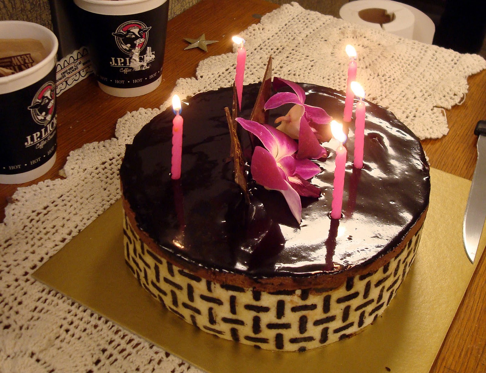 Colleen's Corner: Belated Birthday Cake