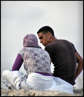 арабское свидание на берегу моря