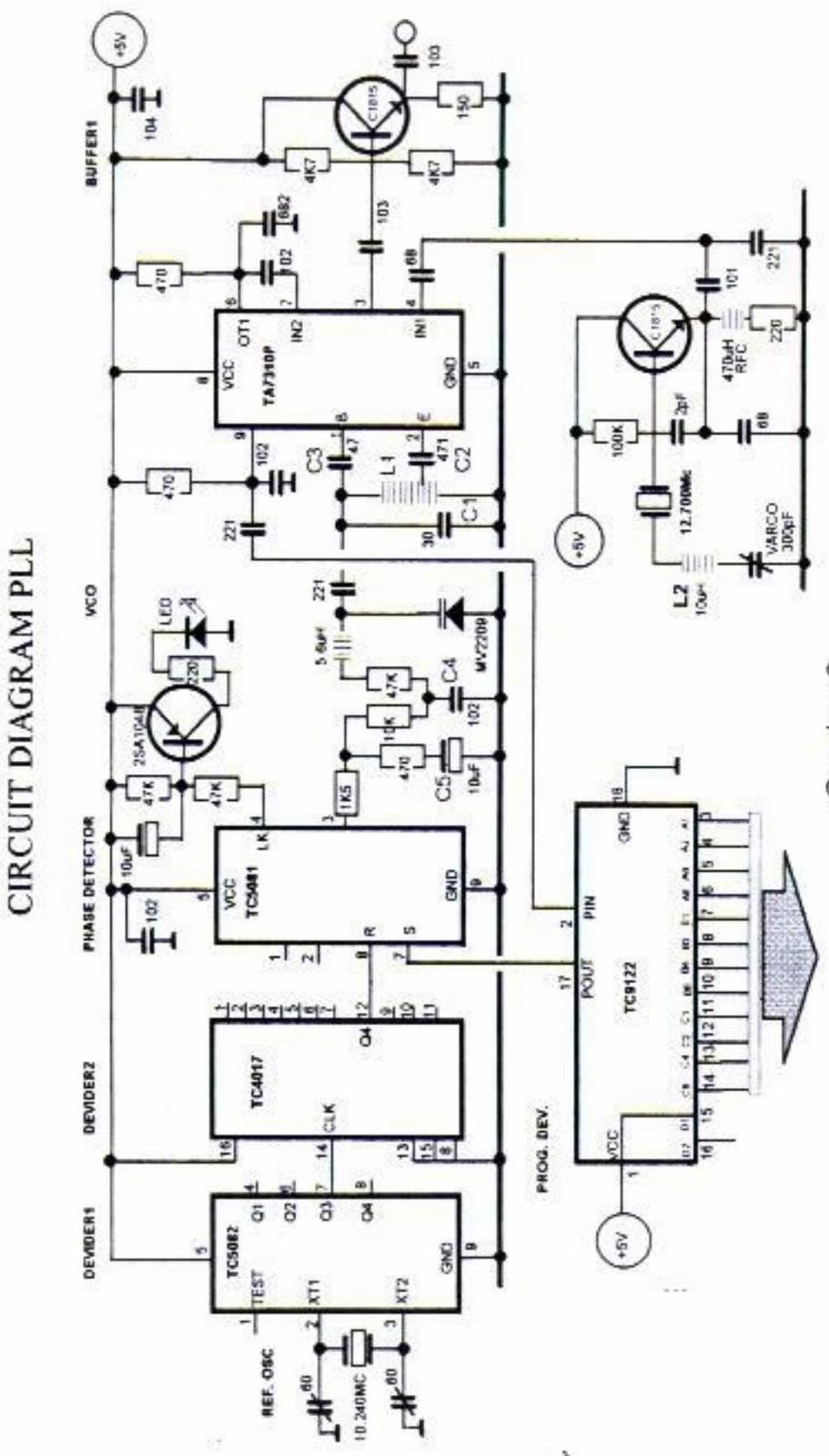 Spirit Soldering: PLL Frequency Synthesizer Step 1 KHz