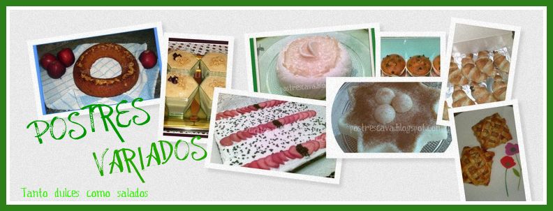 Postres variados