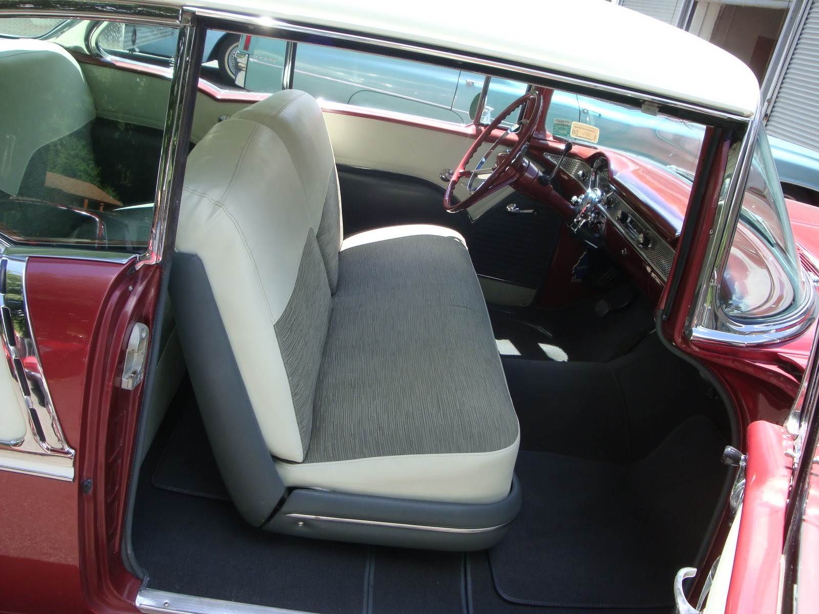 1955 Chevrolet Bel air: 1955 Belair interior