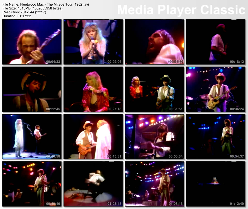Con Alma de Blues Fleetwood Mac The Mirage Tour (1982) DVDRIP RMVB