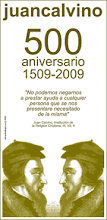 Cartel Juan Calvino 2009