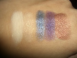 mac glitter pigment swatches everything provence