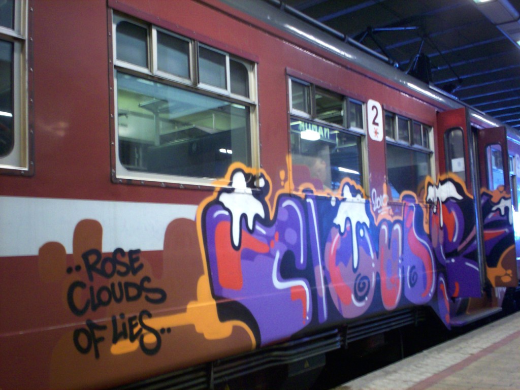 WUFC SDK   Train graffiti blog    football blog writers