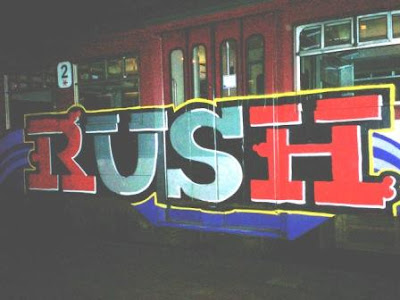 rush graffiti train