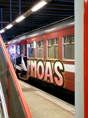 MOAS CREW MOA MONSTER OF ARTS danish graffiti crew from Copenhagen