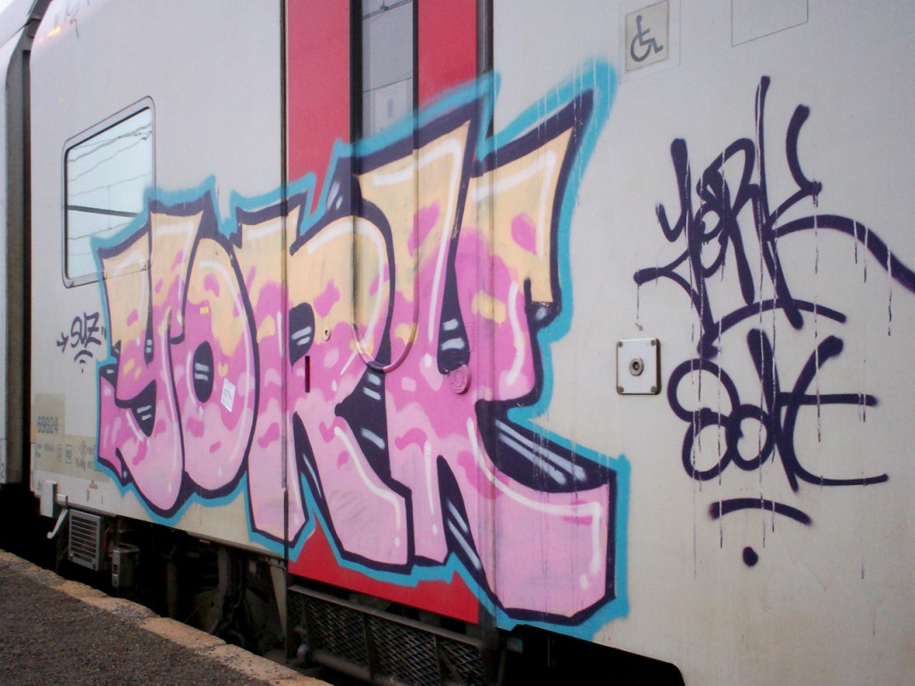YORK Art on Train
