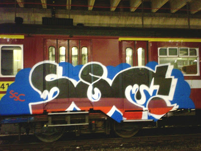 SSC espanol tren graffiti tripulación